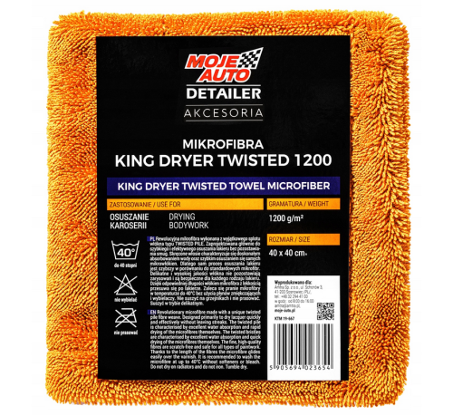 MIKROFIBRA KING 40X40 1200 